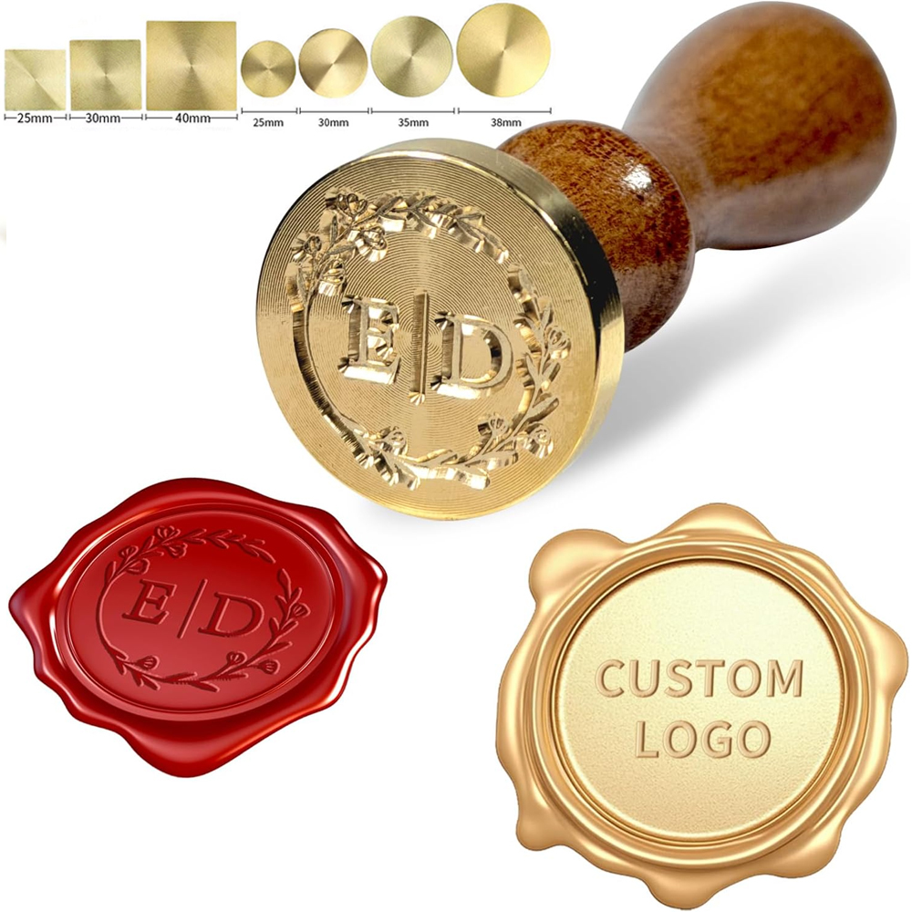 Wax Seal Letter Kit - Custom Wax Seal Stamp, Personalised Wax