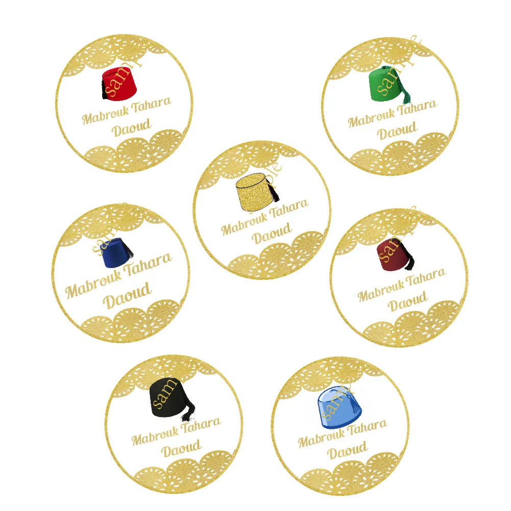 Personalized Name Box - 72/45 Personalized Circumcision Mubarak Tahara Bag