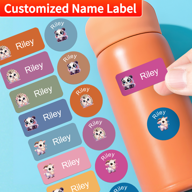 Personalized Name Box - Personalized Name Labels - Ultra-light custom