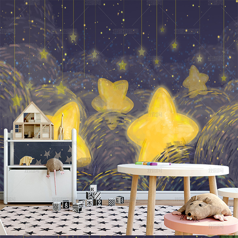 Custom Night Sky - Customized 3D Hand painted dream wallpaper