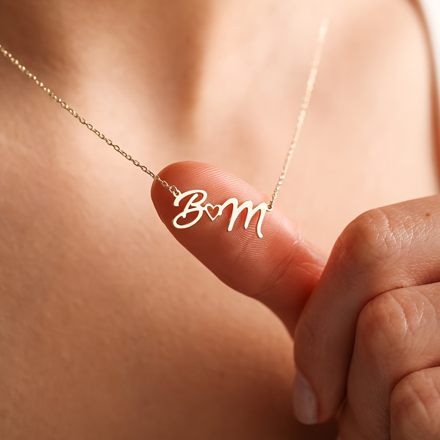 Name Necklace Custom - Custom Name Necklaces for Women Waterproof