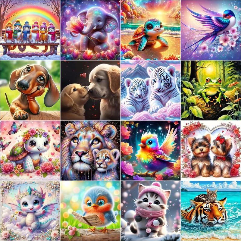 Photo Mosaic Print - 1pc frameless 5d Diamond Painting Full