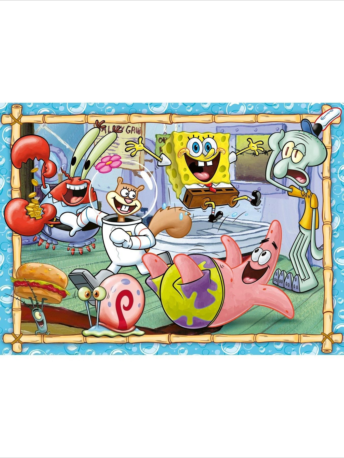 Photo Mosaic Print - 5D DIY Square&Round Diamond Anime SpongeBob