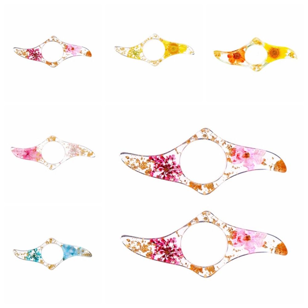 Dried Flower Bookmark - Book Accessories Acrylic Thumb Book Support