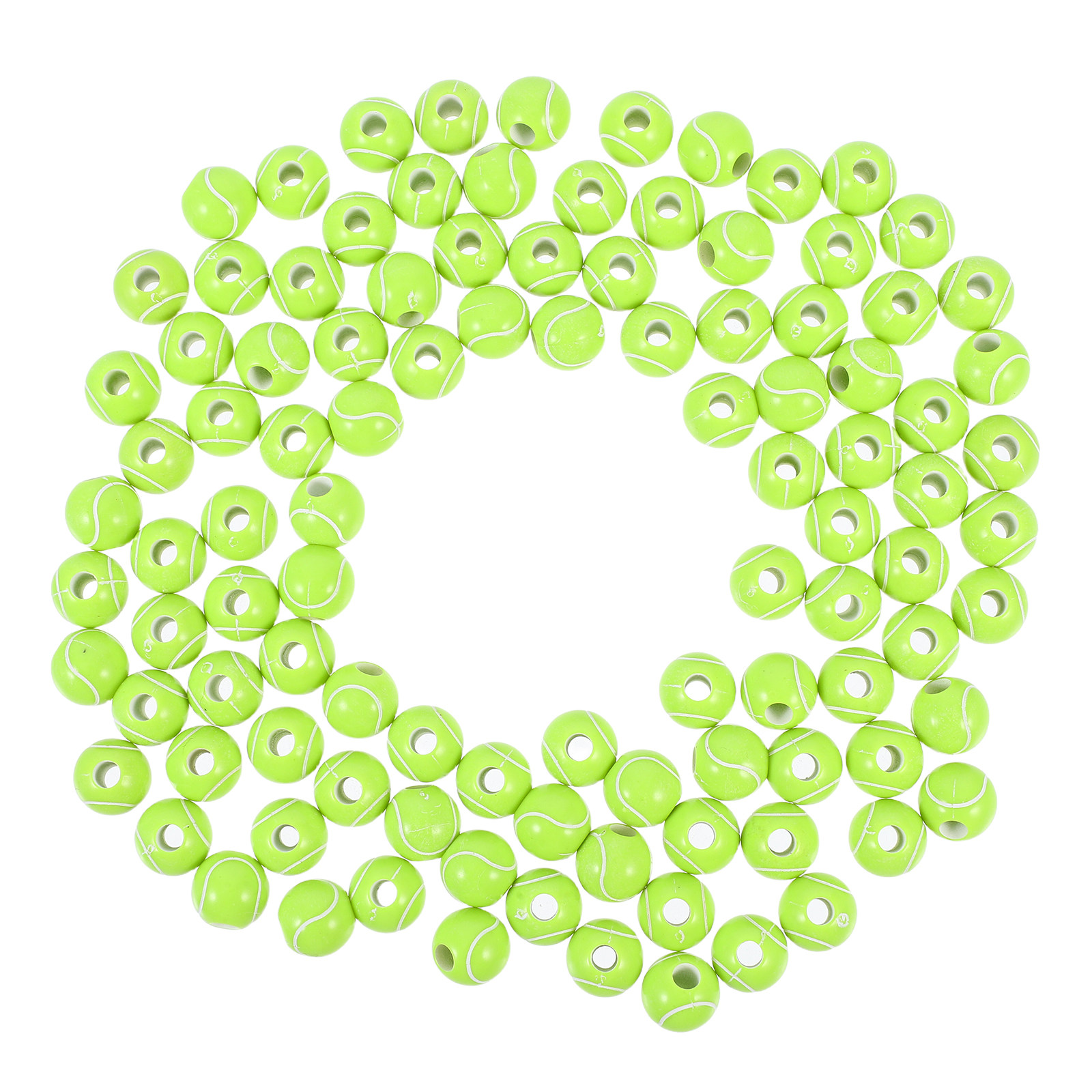 Coordinates Bracelet - 100Pcs DIY Tennis Beads Bracelet Acrylic