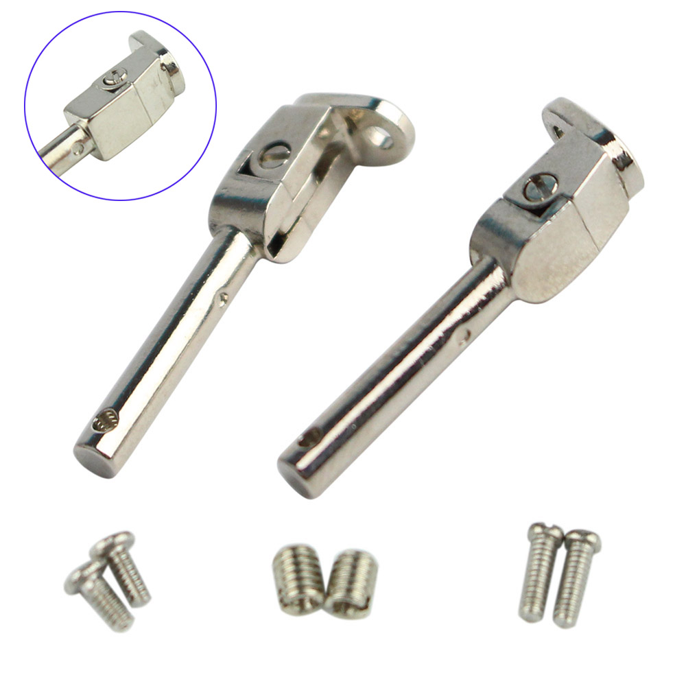 Engraved Wood Frame - 1set Soldering free Glasses Spring hinge