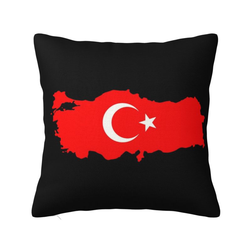 Custom Star Map - Custom Turkey Flag Map Pillow Covers