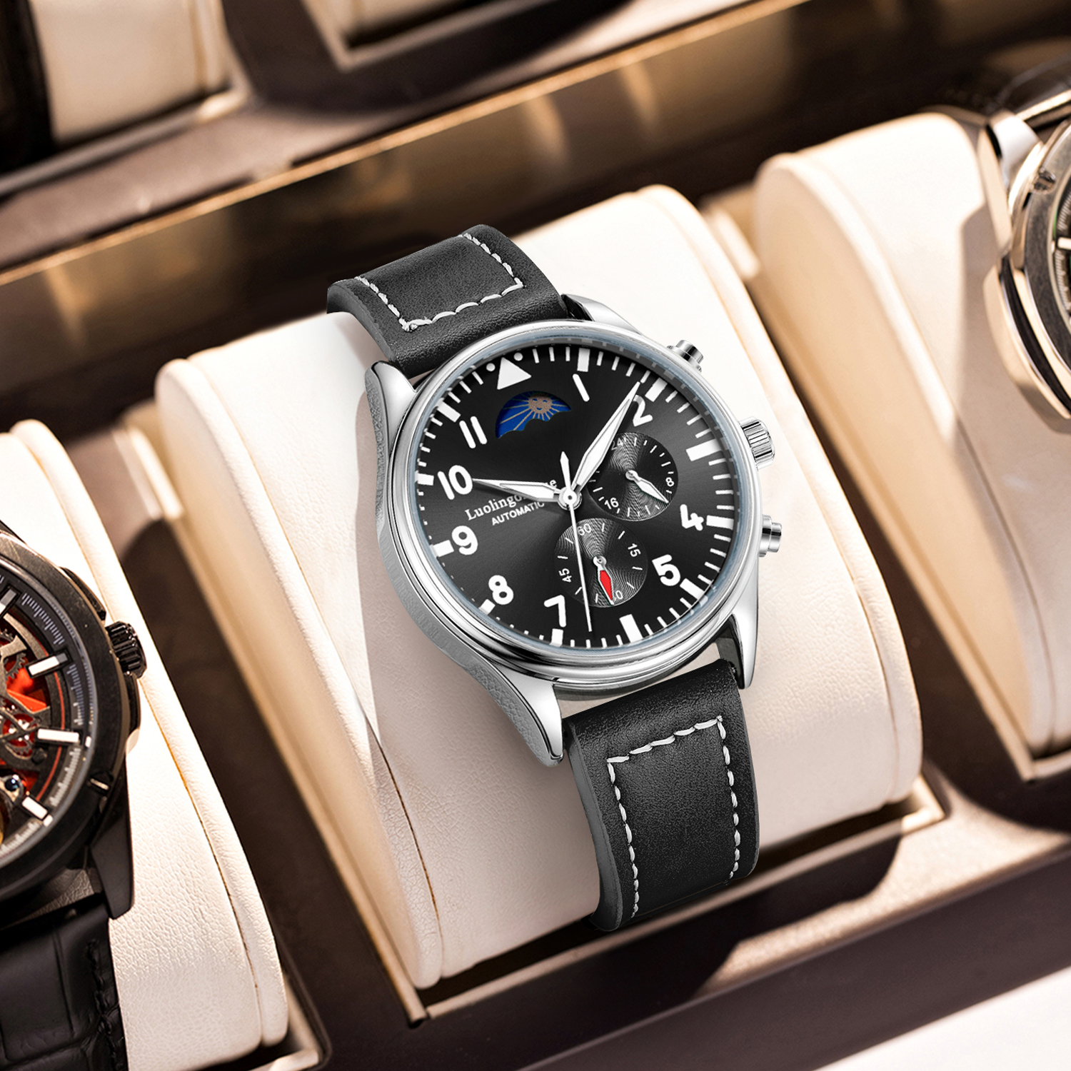 Custom Night Sky - Luxury High-End Watch Series, Business Casual