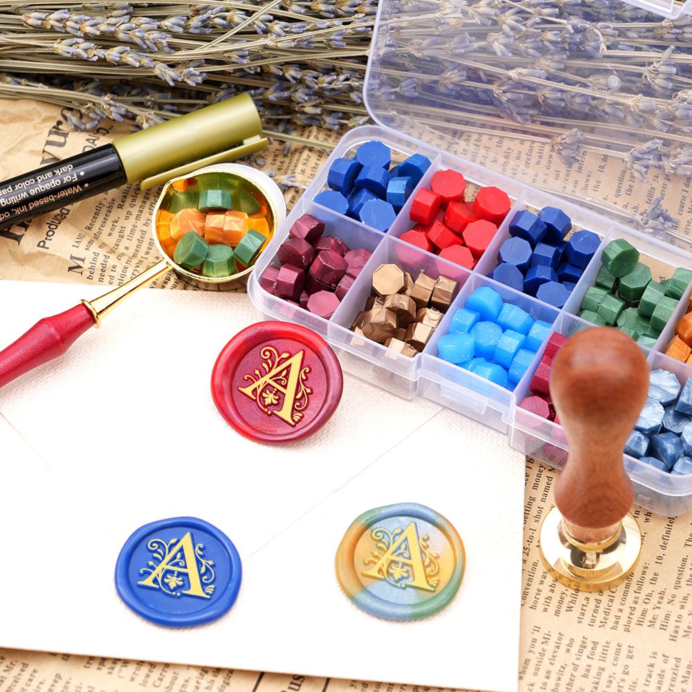 Wax Seal Letter Kit - A-Z letter Wax Seal Stamp Kit
