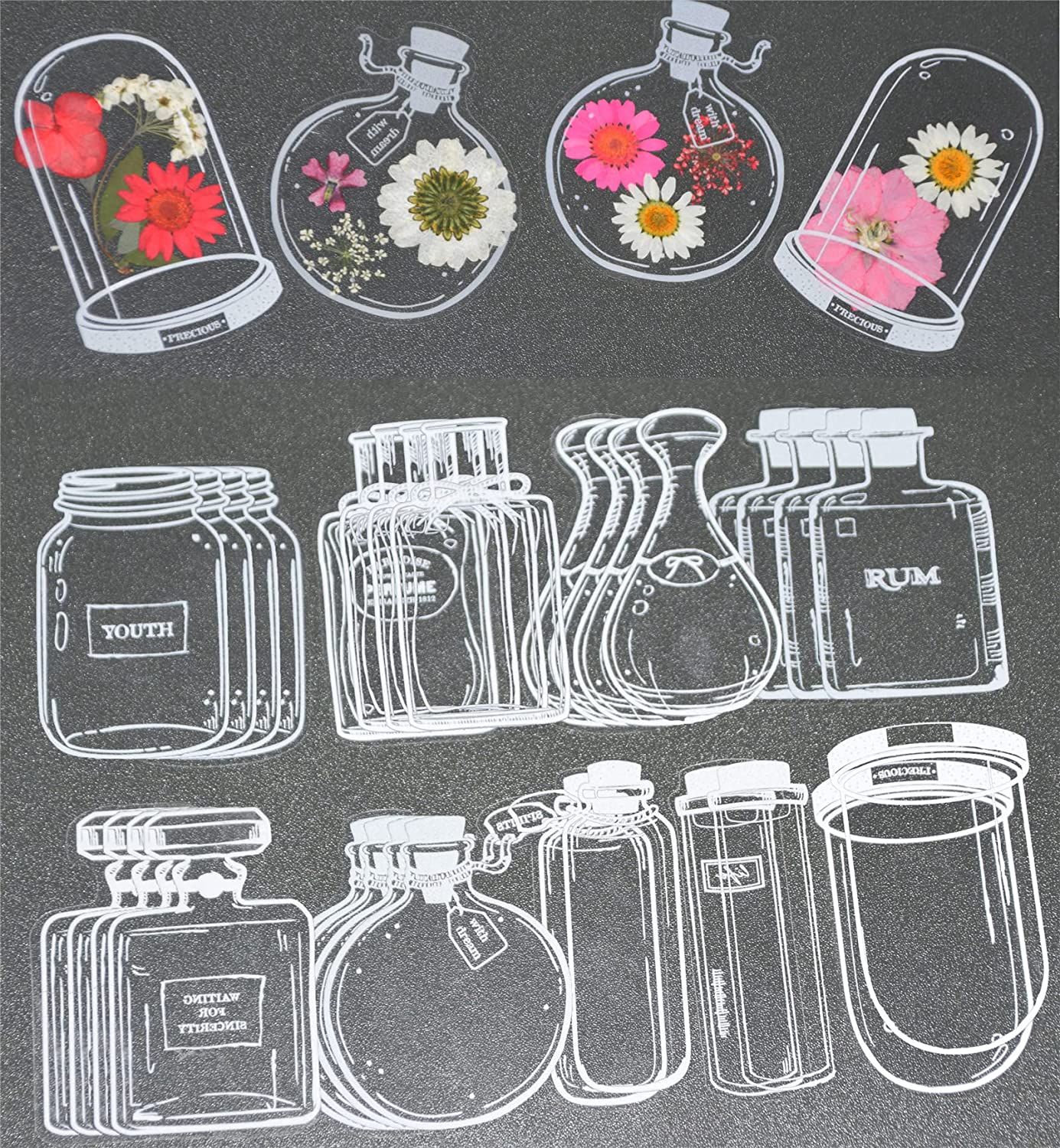 30Pcs DIY Transparent Dried Fl - Dried Flower Bookmark recension och pris