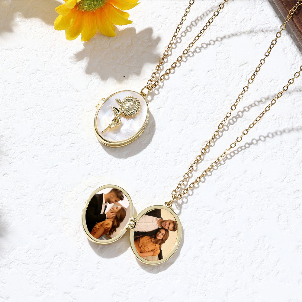 Diamon Birth Flower Custom Col - Birth Flower Necklace recension och pris