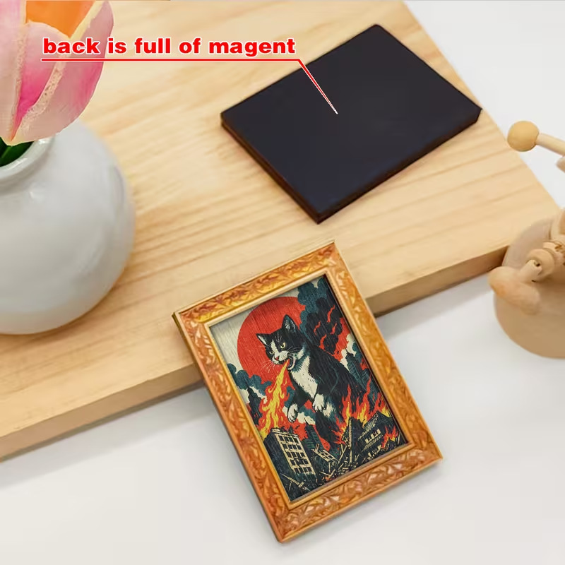 Simple wooden personalized ref - Engraved Wood Frame recension och pris