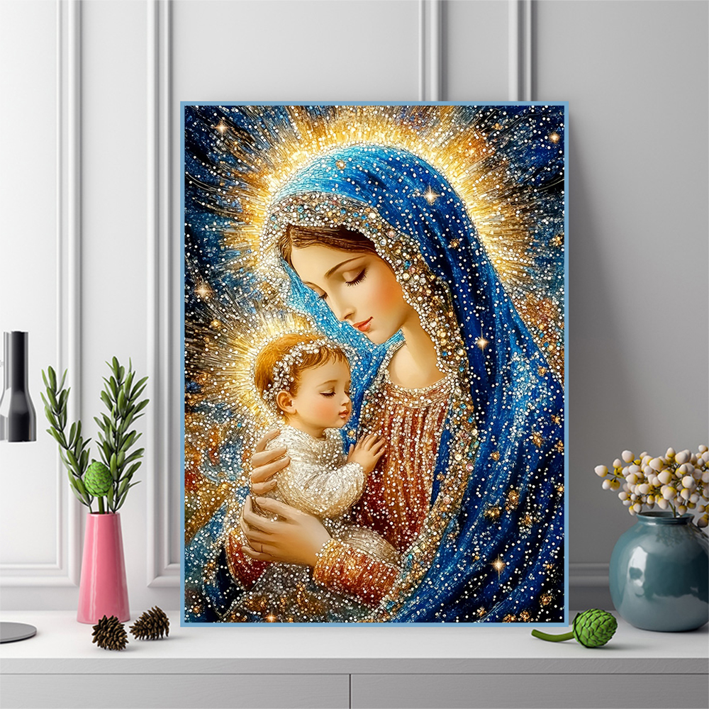 1PC frameless  Diamond Embroid - Photo Mosaic Print recension och pris