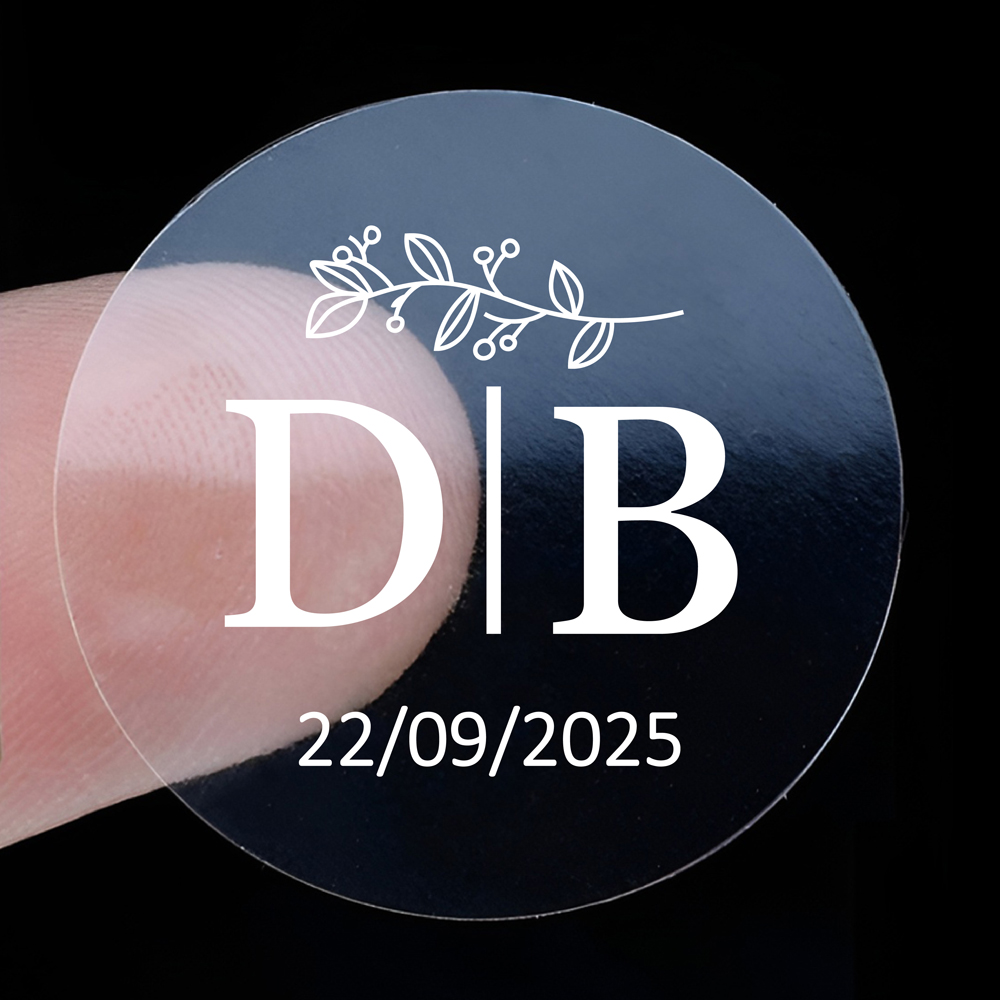 50pcs Personalized Wedding Sti - Personalised Candle Label recension och pris