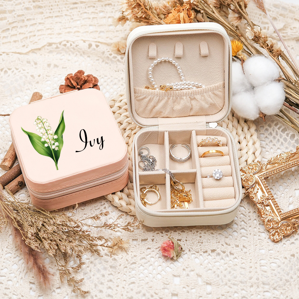 Customized name jewelry box, p - Personalized Name Box recension och pris