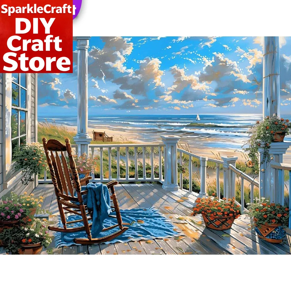 1PC frameless  Full Square Rou - Photo Mosaic Print recension och pris