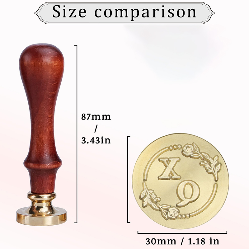 Wedding Custom Wax Seal Stamp  - Wax Seal Letter Kit recension och pris