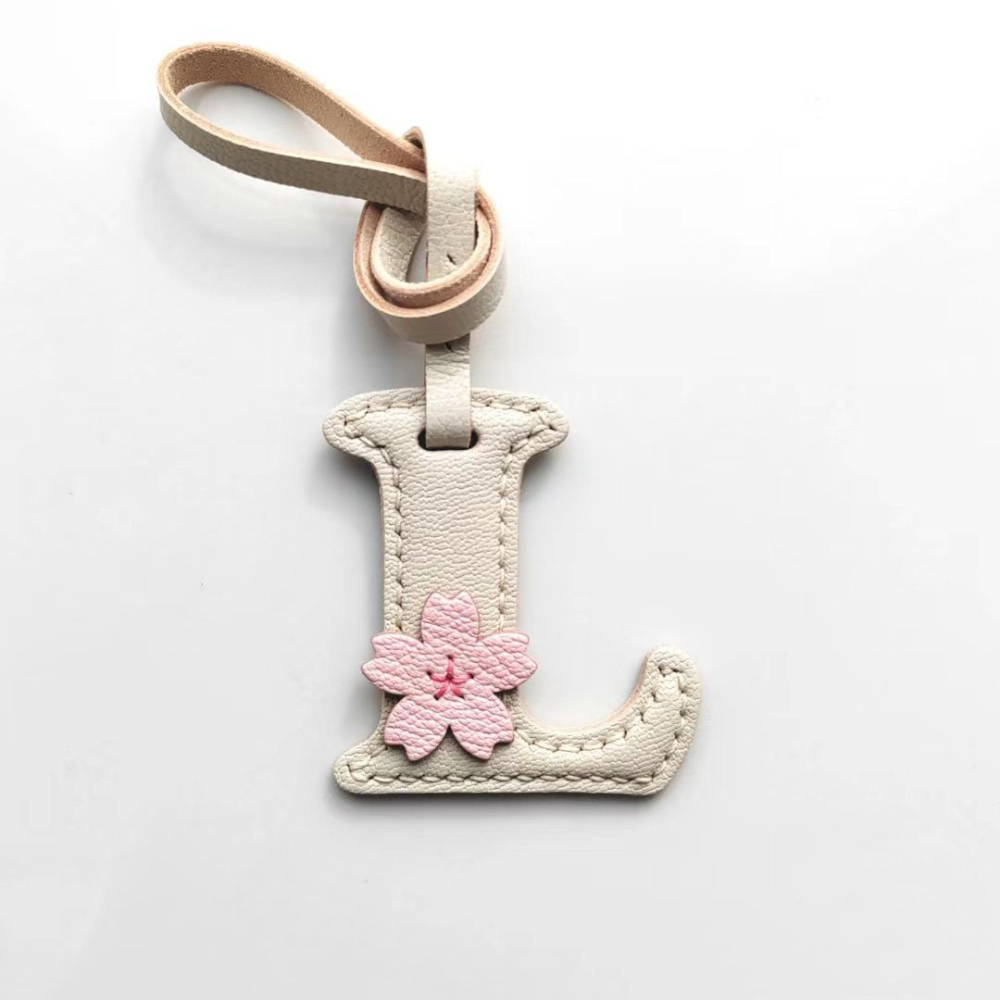 Creative High Quality Genuine  - Monogram Keychain Leather recension och pris