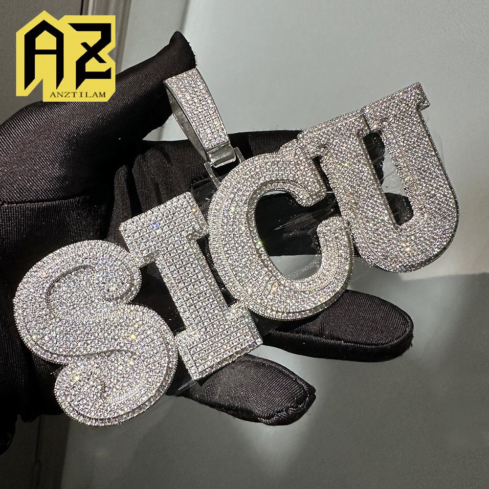 BIG Customized Name Letters Ic - Name Necklace Custom recension och pris