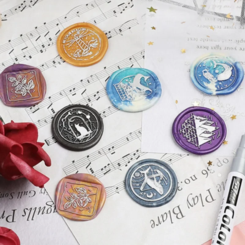 Retro Wax Seal Kit with Colore - Wax Seal Letter Kit recension och pris