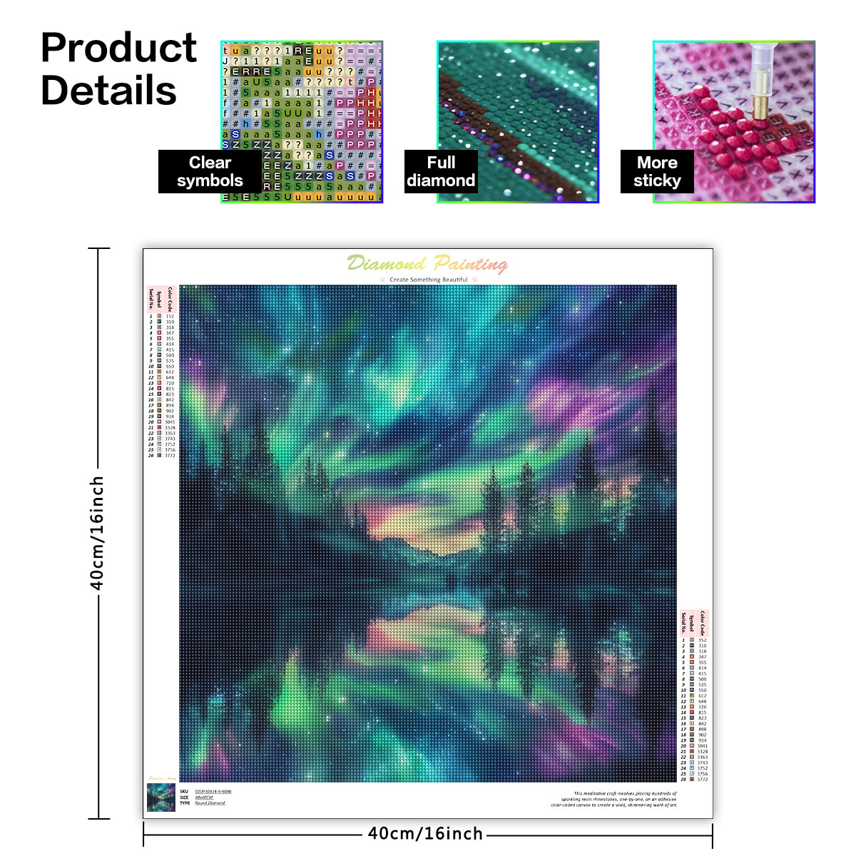 Frameless, DIY Diamond Paintin - Photo Mosaic Print recension och pris