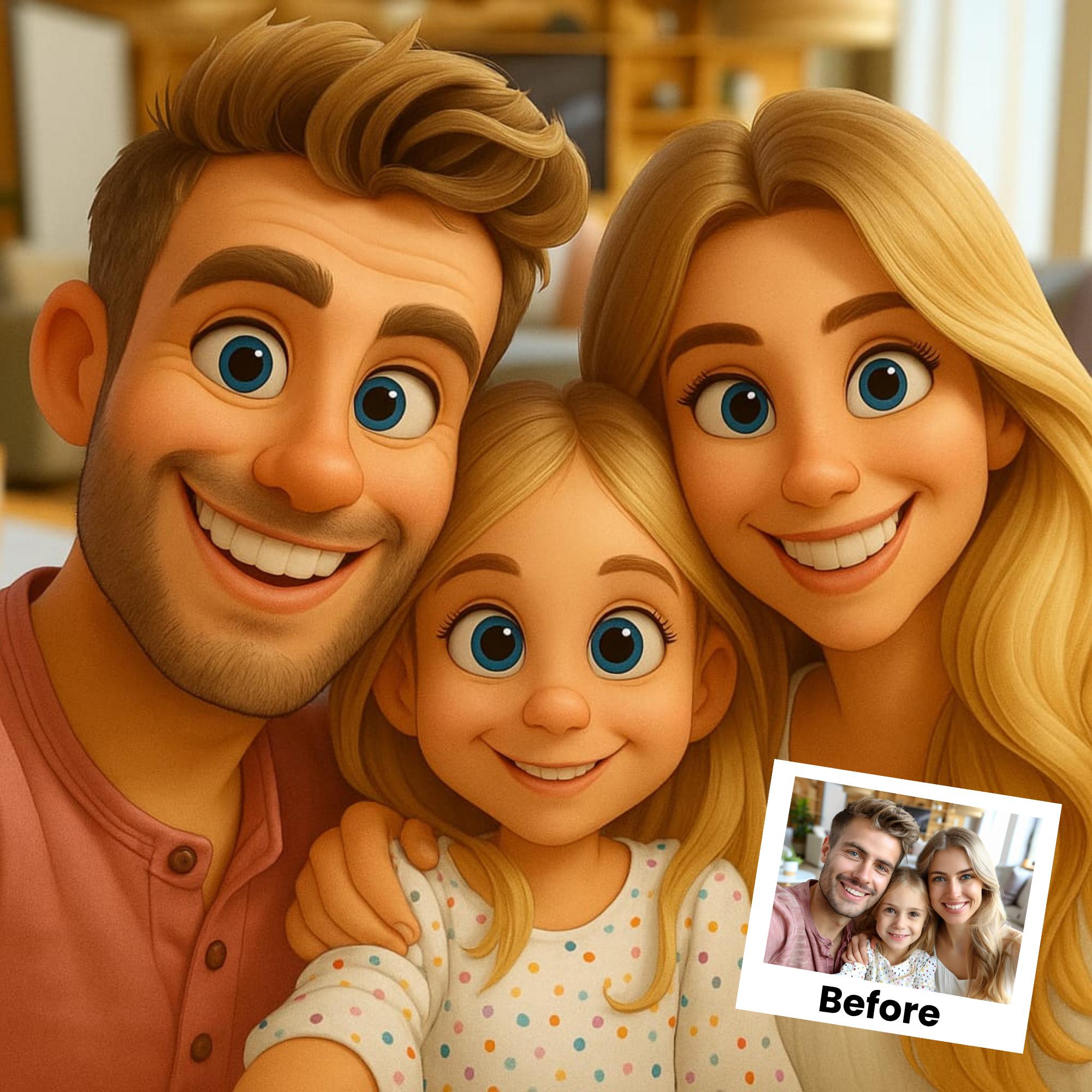 Custom Cartoon style portrait  - Pet Portrait Custom recension och pris