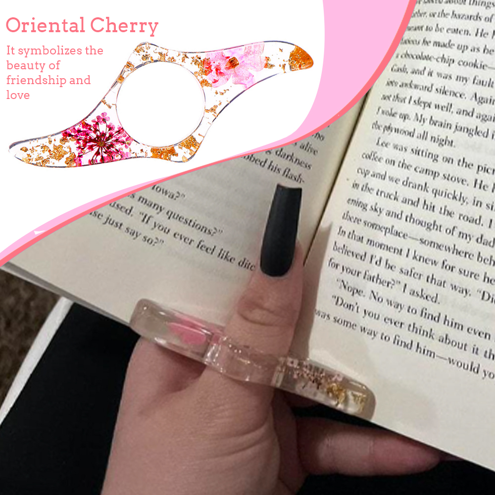 Exquisite Dried Flowers Thumb  - Dried Flower Bookmark recension och pris