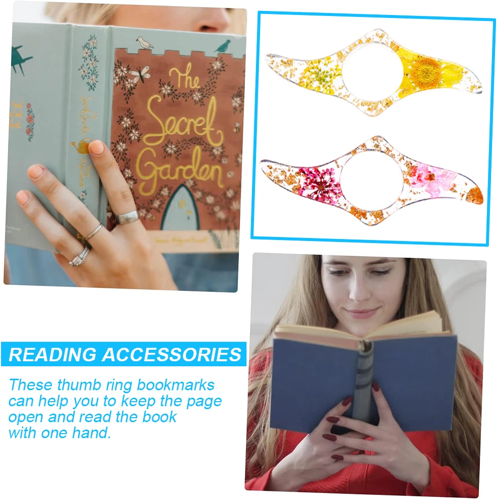 Exquisite Dried Flowers Thumb  - Dried Flower Bookmark recension och pris