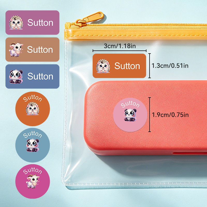 Personalized Name Labels - Ult - Personalized Name Box recension och pris