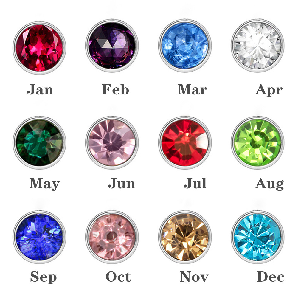 Custom Birthstone Eternal Ring - Birth Flower Necklace recension och pris