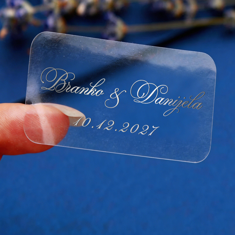 50 Personalized Rectangular St - Personalised Candle Label recension och pris