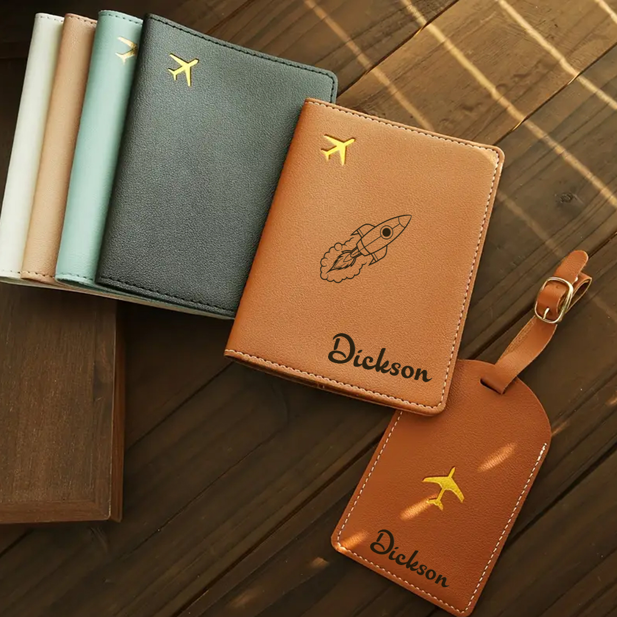 Customized Name Luggage Tag 2p - Personalized Name Box recension och pris