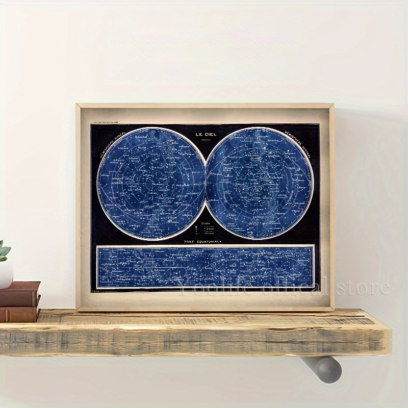 1pc Celestial Planisphere Map  - Custom Star Map recension och pris