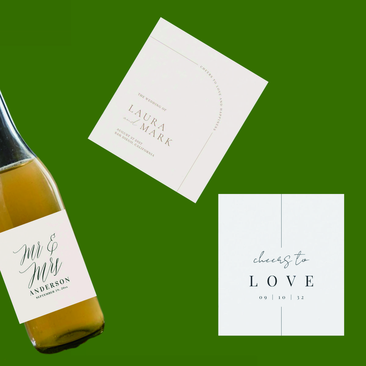 Customized bottle stickers for - Personalised Candle Label recension och pris