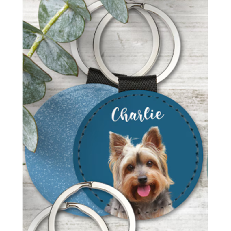 Custom Pet Photo Keychain Pers - Pet Portrait Custom recension och pris