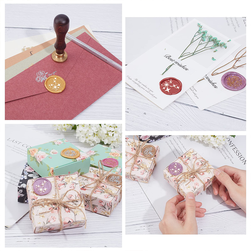 Custom Letter Wax Seal Stamp K - Wax Seal Letter Kit recension och pris