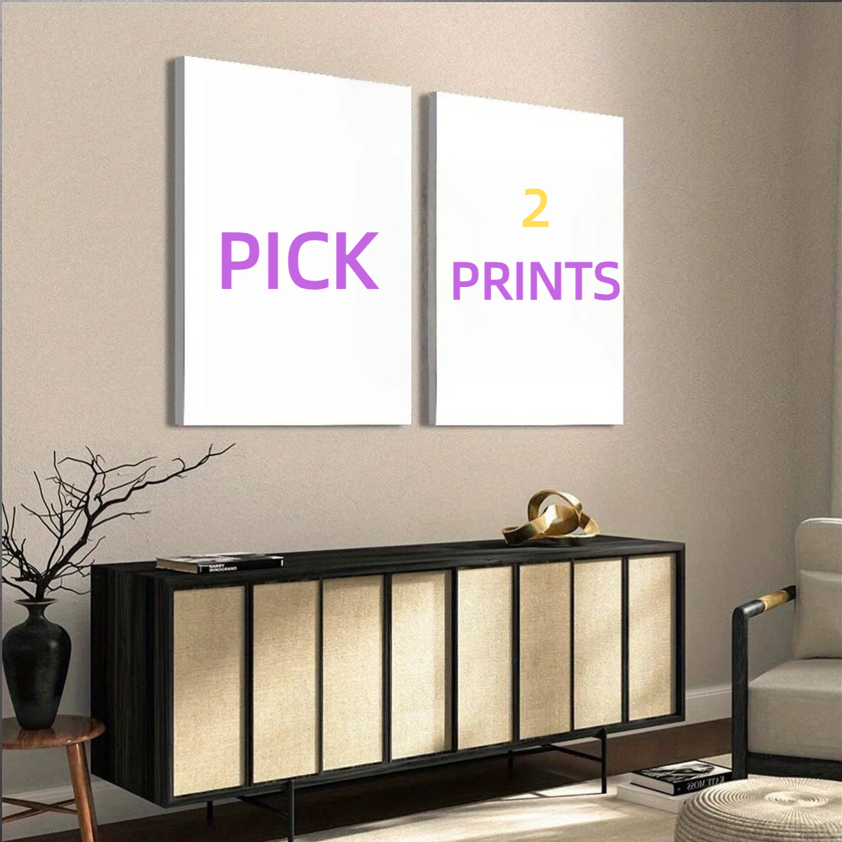 2pcs/set of custom canvas phot - Pet Portrait Custom recension och pris