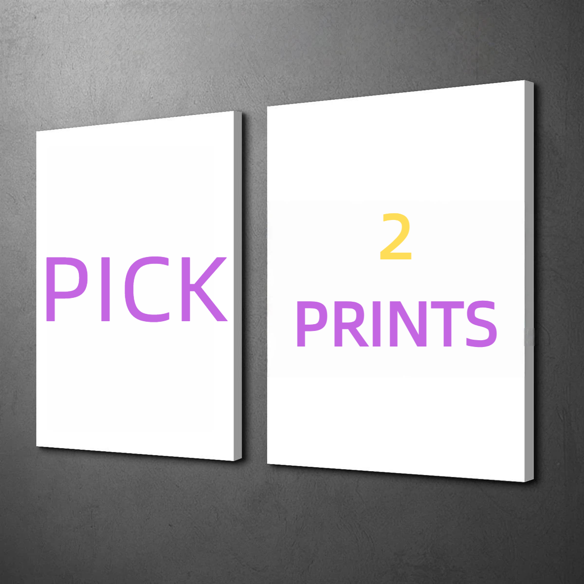 2pcs/set of custom canvas phot - Pet Portrait Custom recension och pris