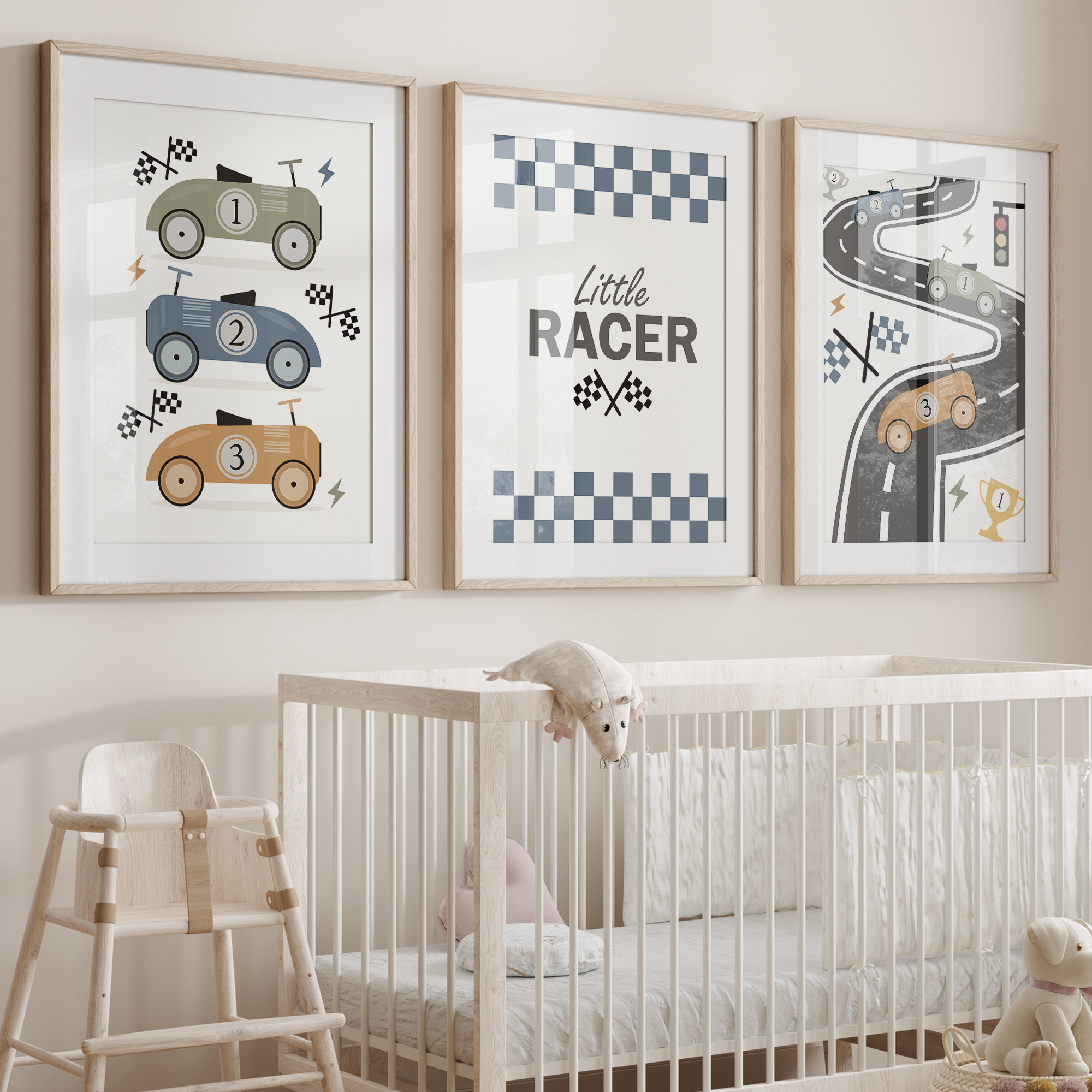 3pcs Minimalist,Cartoon Car Ra - Personalized Name Box recension och pris