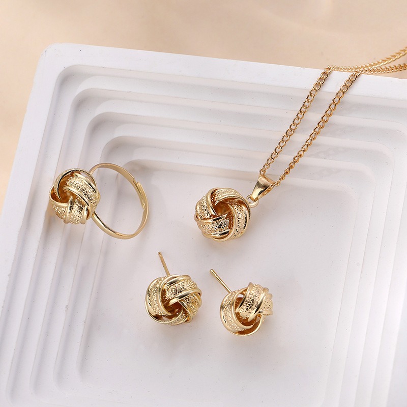 3Pcs Matching Jewelry Gift Set - Coordinates Bracelet recension och pris