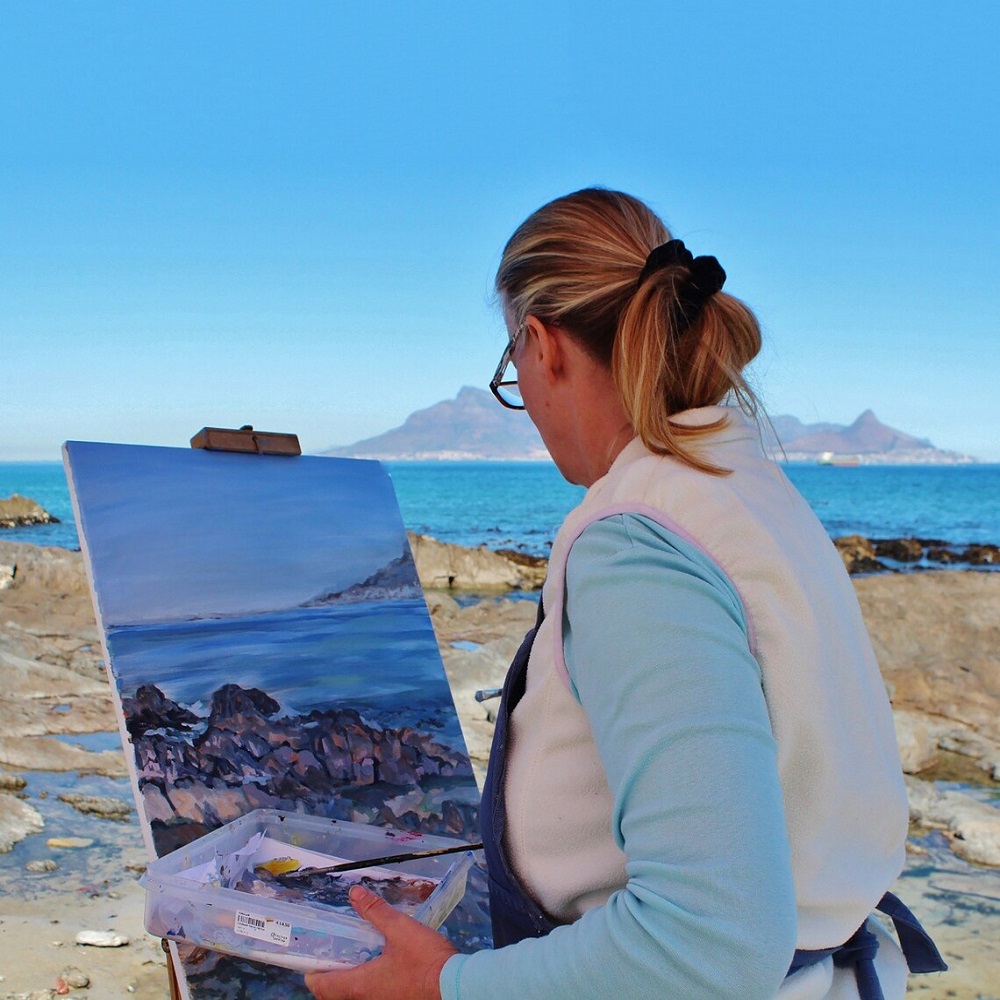 30x40 50x70 70x100cm Canvas Fr - Engraved Wood Frame recension och pris