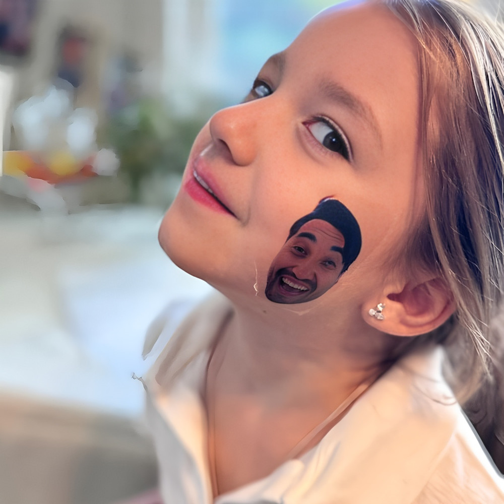Custom Face Temporary Tattoos, - Pet Portrait Custom recension och pris
