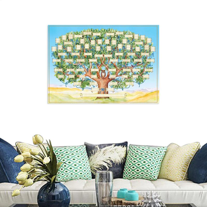 Fillable Family Tree Chart 6 G - Family Tree Print recension och pris