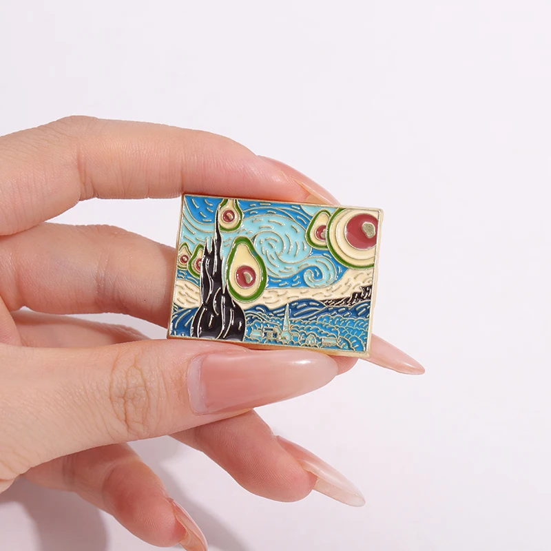 Abstract Oil Painting Enamel P - Custom Night Sky recension och pris