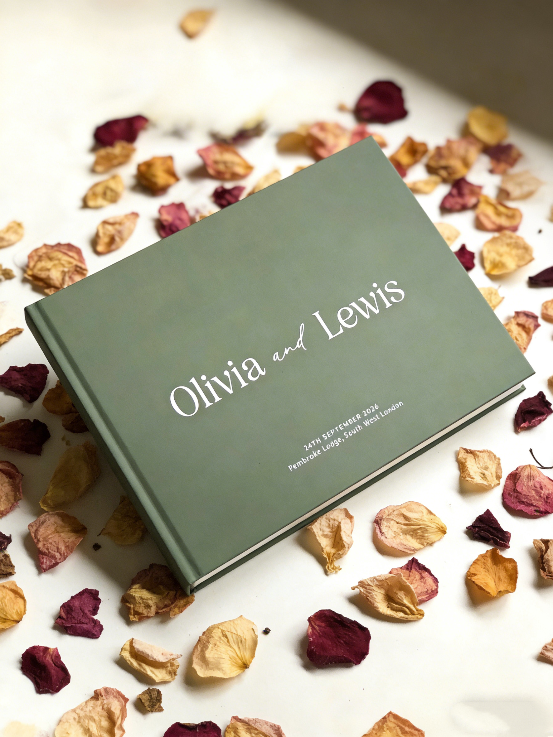 Custom Wedding Guest Book Pers - Custom Photo Book recension och pris
