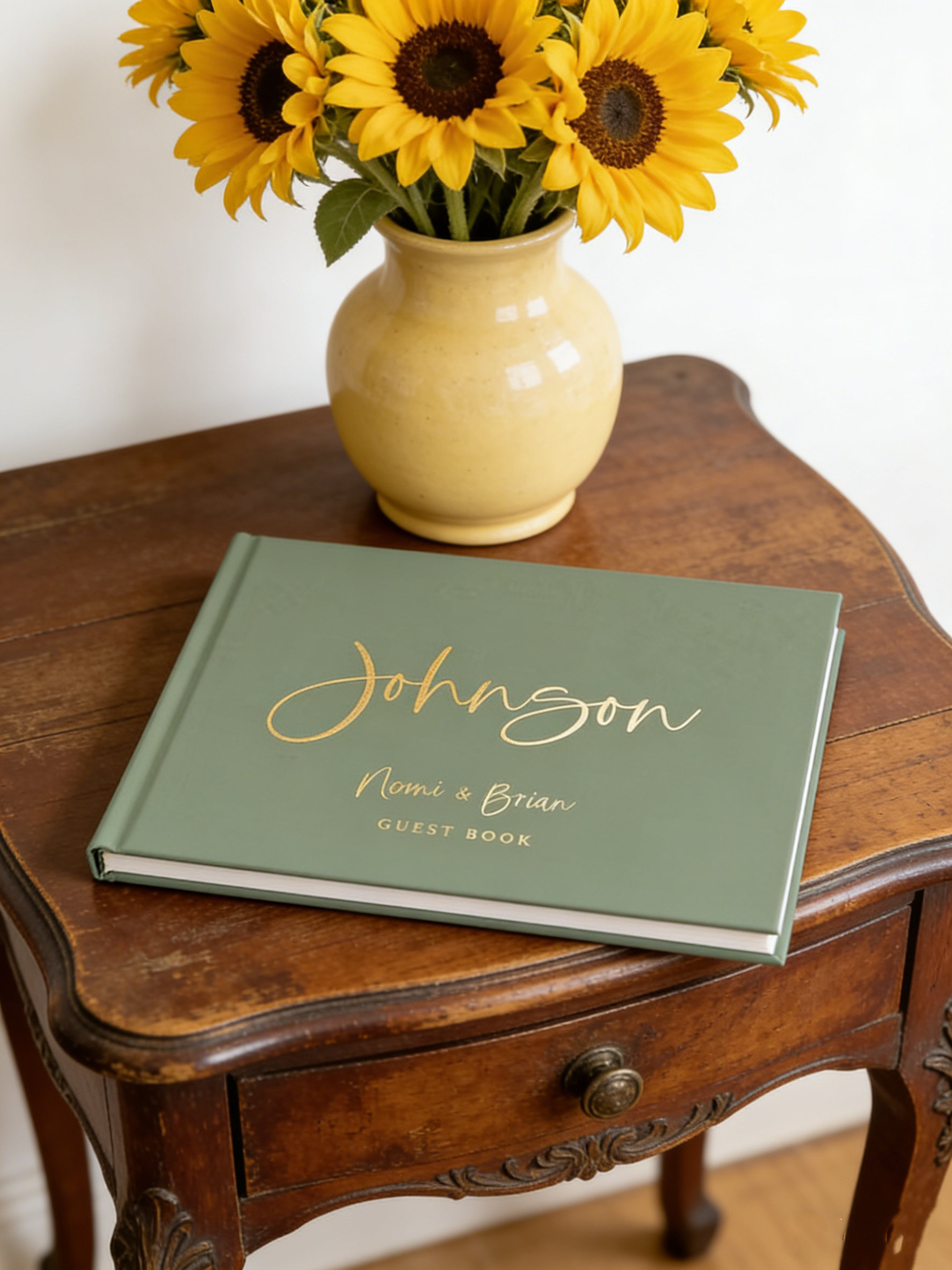 Custom Wedding Guest Book Pers - Custom Photo Book recension och pris
