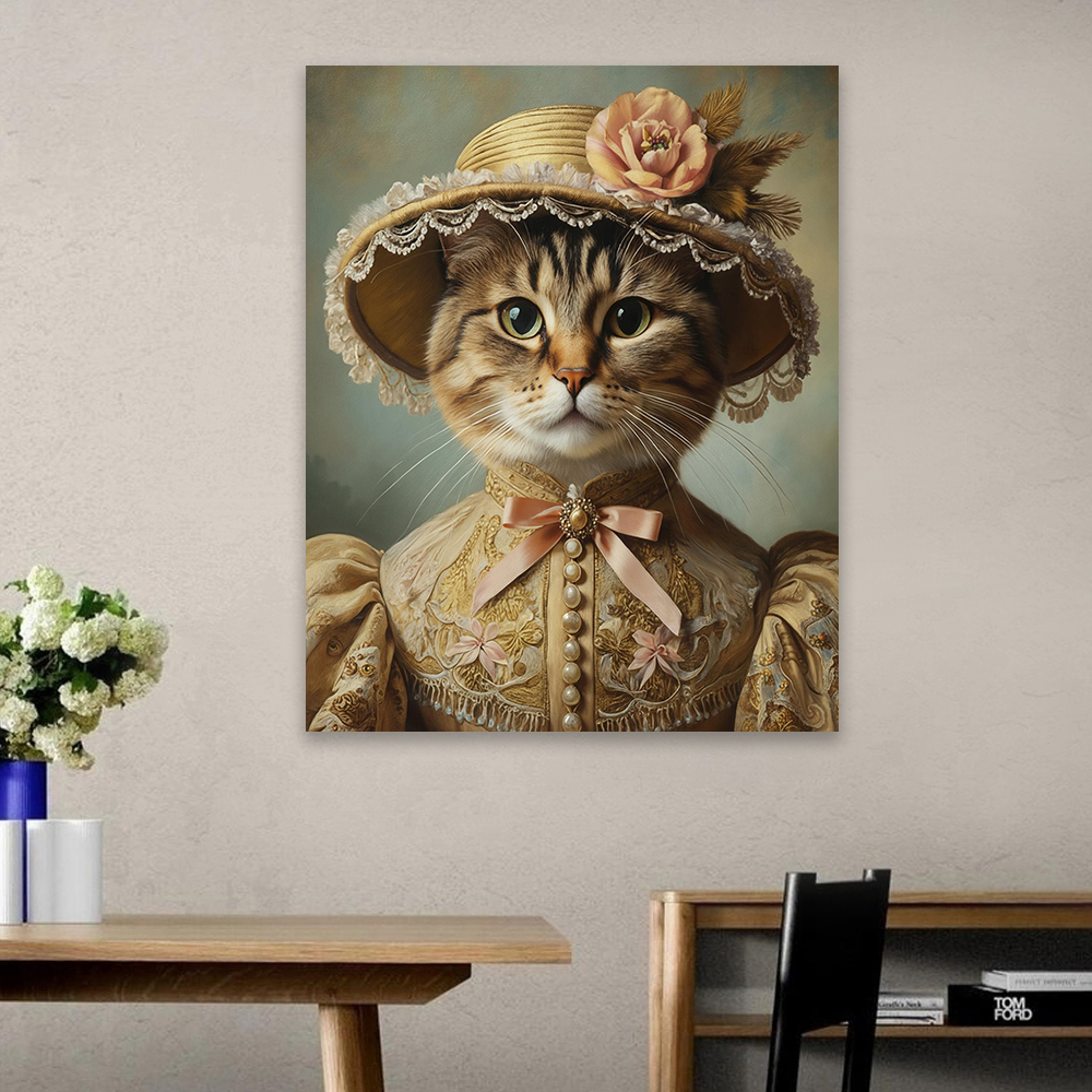1pc frameless Custom Classic P - Pet Portrait Custom recension och pris