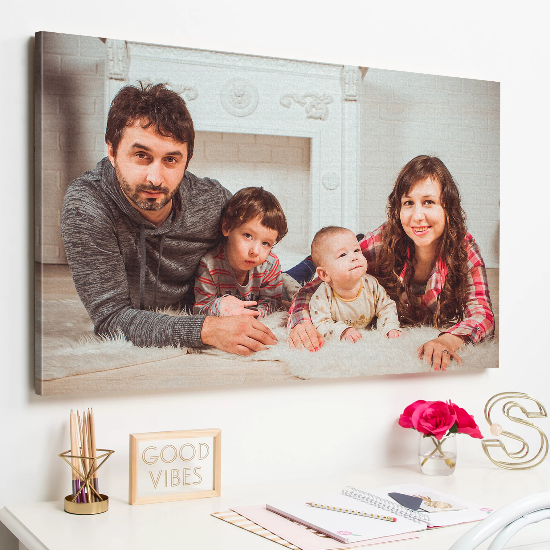 1Pc Custom Big Size Canvas Pos - Pet Portrait Custom recension och pris