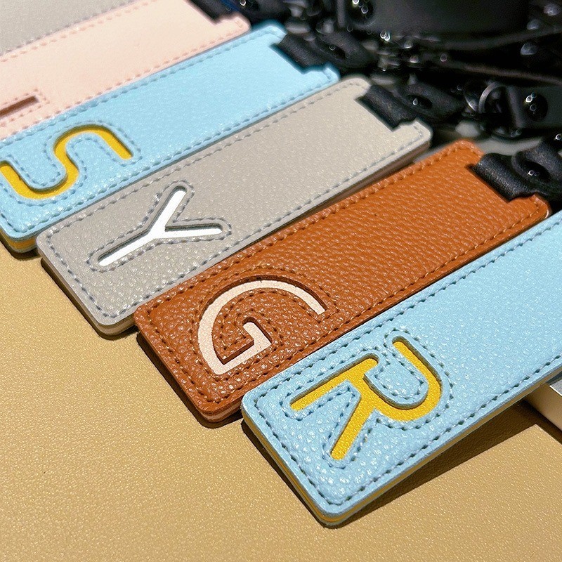 Classic Pu Leather Keychain A- - Monogram Keychain Leather recension och pris