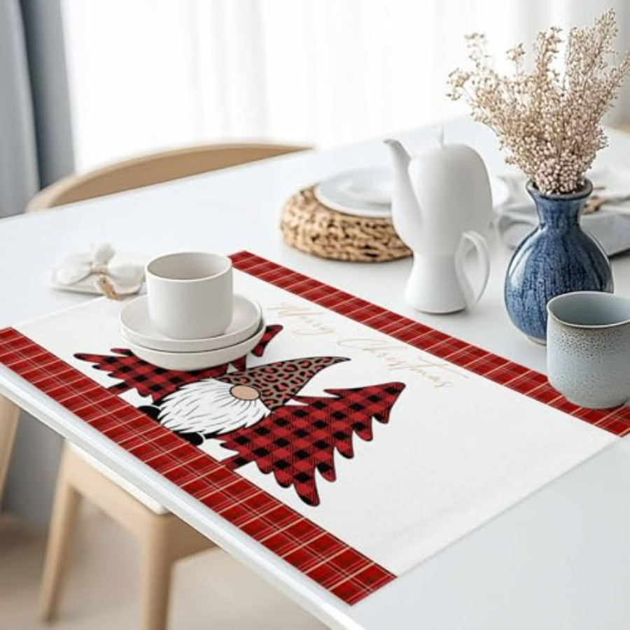 Set of 4 Winter Christmas Tree - Family Tree Print recension och pris